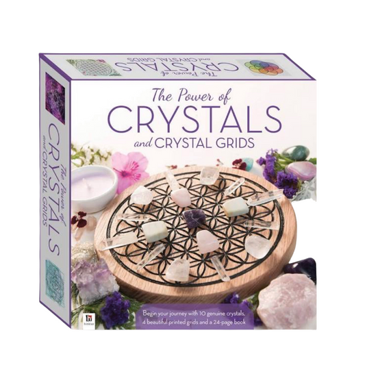 The Power of Crystals and Crystal Grids Boxed Gift Set