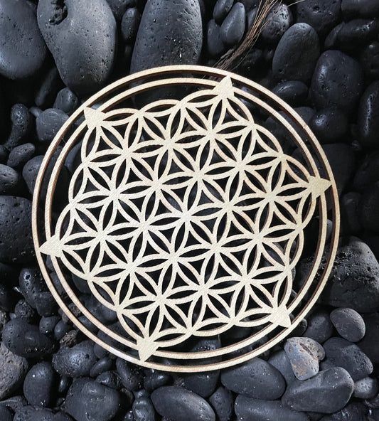 The Flower of Life Crystal Grid