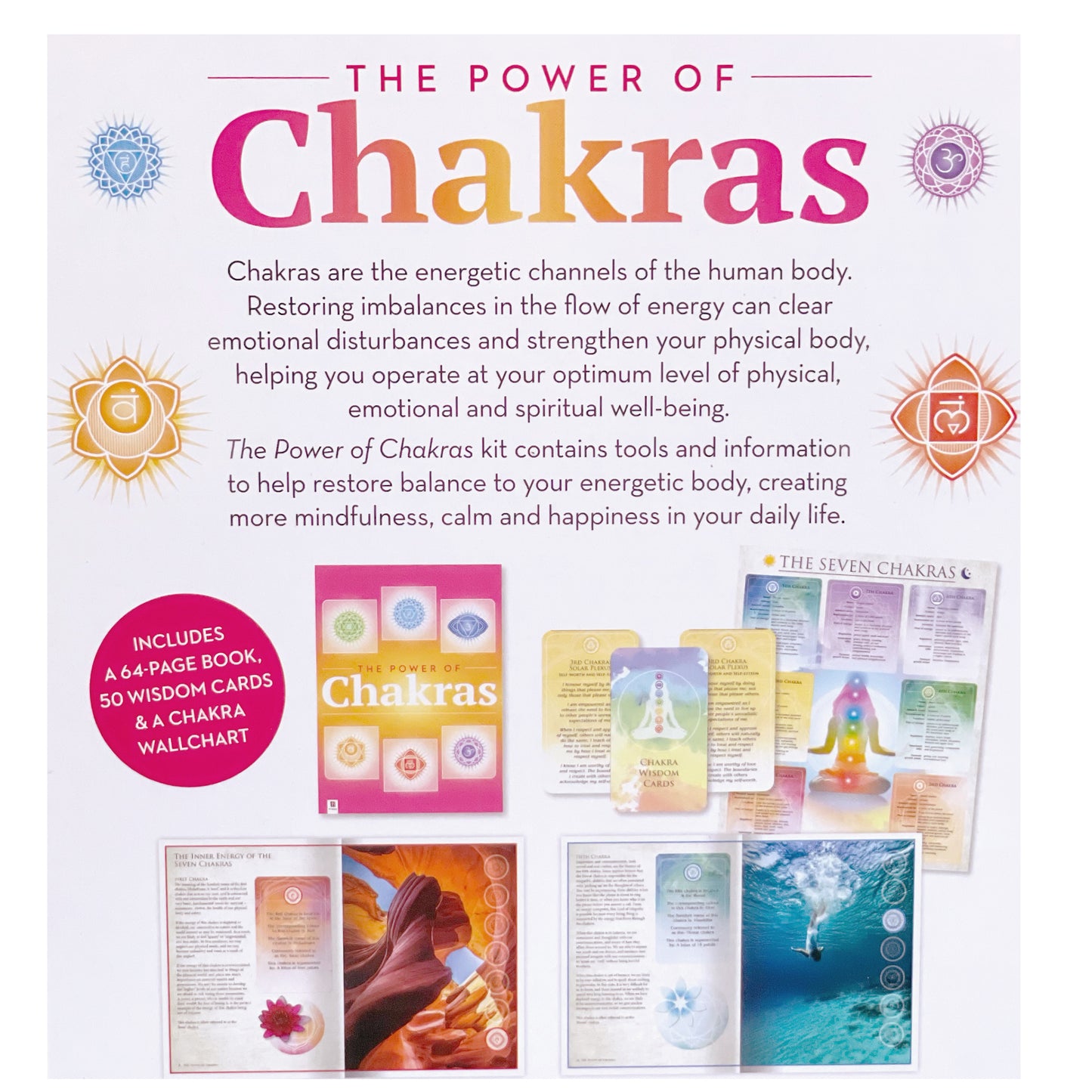 The Power of Chakras : Wisdom Card & Book Kit